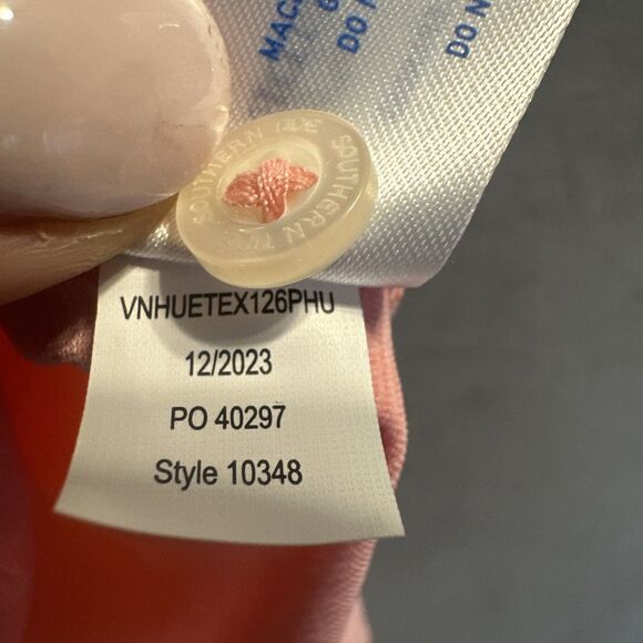 NWT Southern Tide Brrrr Breeze Polo Shirt Mens Size M Peach Performance Golf - Picture 10 of 11